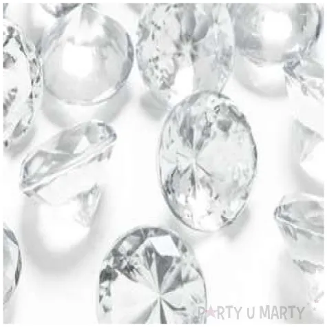 diamentowe konfetti bezbarwny 20mm 1op
