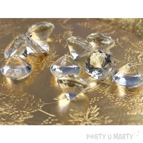diamentowe konfetti bezbarwny 20mm 1op