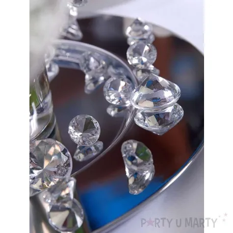 diamentowe konfetti bezbarwny 30mm 1op
