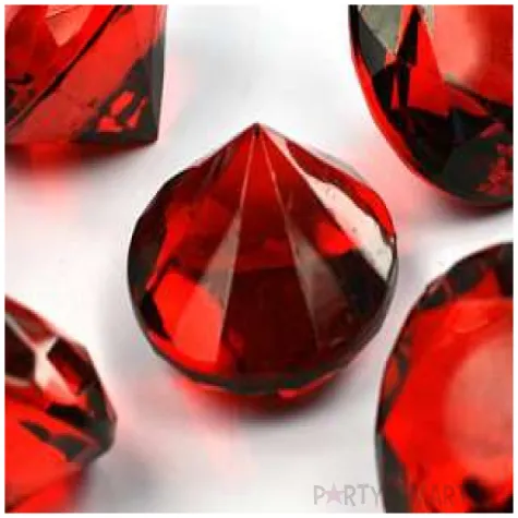 diamentowe konfetti bordo 30mm 1op