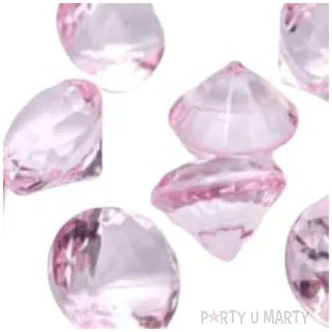 diamentowe konfetti j rozowy 20mm 1op