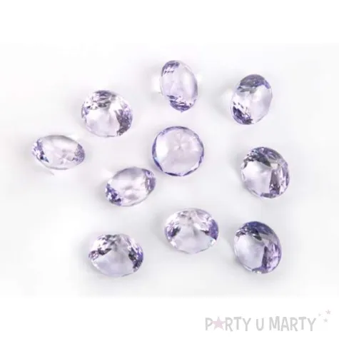 diamentowe konfetti liliowy 20mm 1op