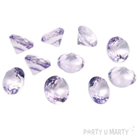 diamentowe konfetti liliowy 20mm 1op