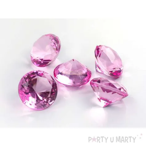 diamentowe konfetti rozowy 30mm 1op