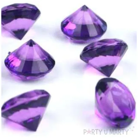 diamentowe konfetti sliwka 20mm 1op