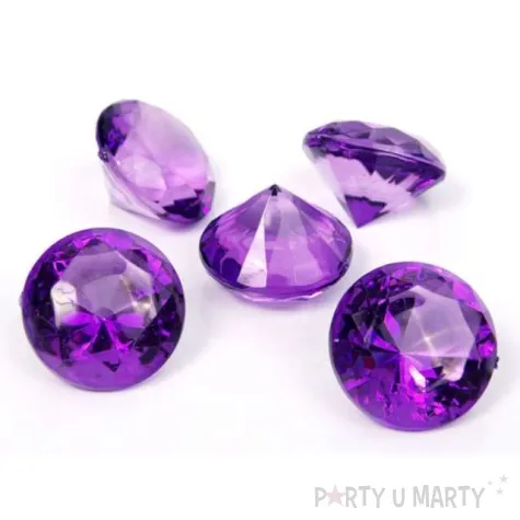 diamentowe konfetti sliwka 30mm 1op