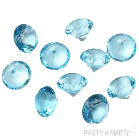 diamentowe konfetti turkus 20mm 1op