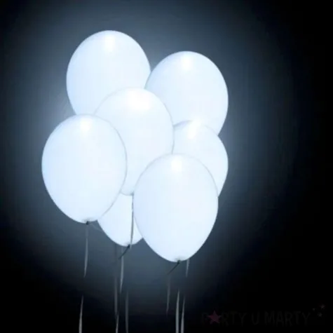 dioda led do balonow biala partypal 10 szt