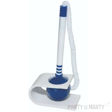 dlugopis na sprezynie stojacy bialo granatowy d rect at 03