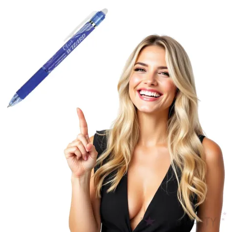 dlugopis wymazywalny automatyczny niebieski titanum 0 7 mm