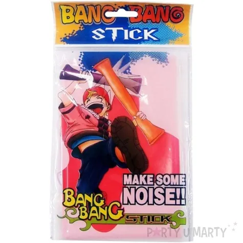 dmuchaniec bang bang czerwony 2 szt