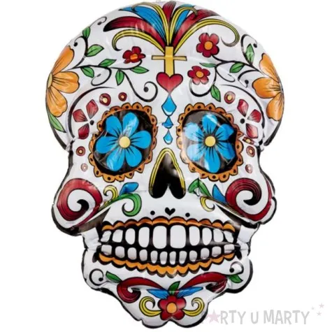 dmuchaniec czaszka los muertos smiffys 39