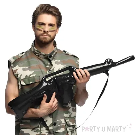 dmuchaniec karabin swat czarny boland 55 cm