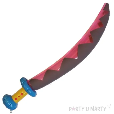 dmuchaniec miecz arabski czerwony tamipol 75 cm