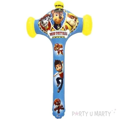 dmuchaniec mlot crazy bumper paw patrol 50 cm