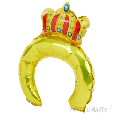 dmuchaniec opaska korona krola zloty 7 7