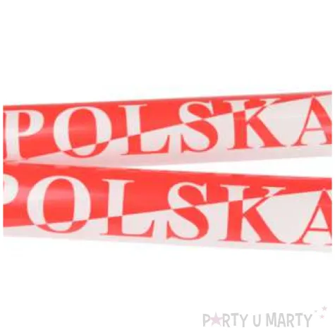 dmuchaniec paleczki kibica polska bialo czerwony arpex 10 x 58 cm 2 szt
