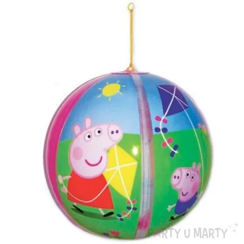 dmuchaniec pilka swinka peppa 30 cm