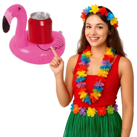 dmuchaniec piwny flaming rozowy guirca 24 x 16 5 cm