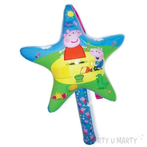 dmuchaniec rozdzka swinka peppa 70 cm