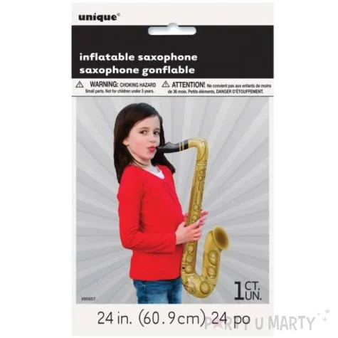 dmuchaniec saksofon unique 61 cm