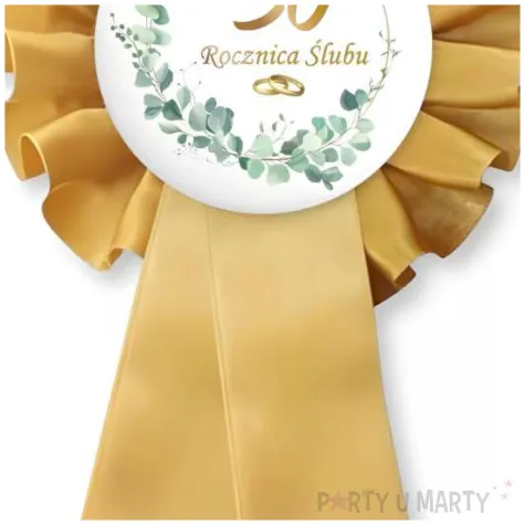 dodatek do stroju na 30 rocznice slubu kotylion eukaliptus beauty przypinka perlowe gody