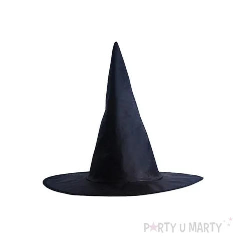 dodatek do stroju na halloween andrzejki kapelusz czarownica czarny do zdjec wiedzma