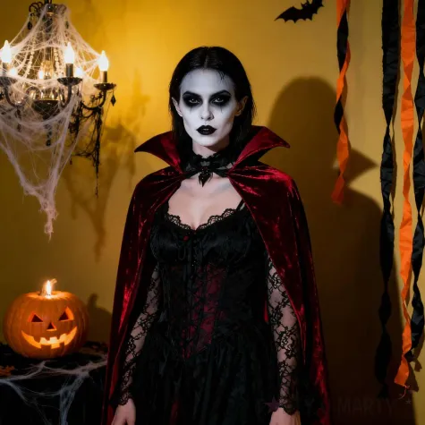 dodatek do stroju na halloween farbki do twarzy biala czarna szara wampir duch