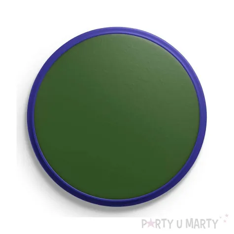 dodatek do stroju na halloween karnawal farba do twarzy i ciala zielona ciemna 18 ml