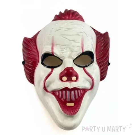 dodatek do stroju na halloween maska klaun
