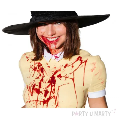 dodatek do stroju na halloween sztuczna krew do makijazu wampir zombie rany wampirzyca 5000 ml