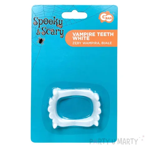 dodatek do stroju na halloween sztuczne zeby wampira godan kostium wampirzyca drakula