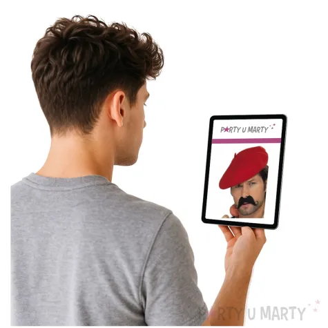 dodatek do stroju na karnawal czapka beret artysty malarza smiffys
