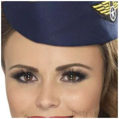 dodatek do stroju na karnawal czapka stewardessa smiffys