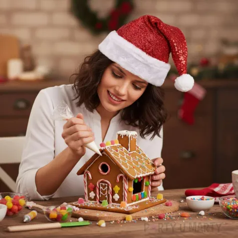 dodatek do stroju na mikolajki boze narodzenie czapka mikolaja 34 cm