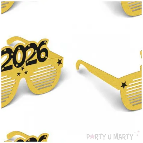 dodatek do stroju na sylwestra nowy rok 2026 dodatek do zdjec 6 szt