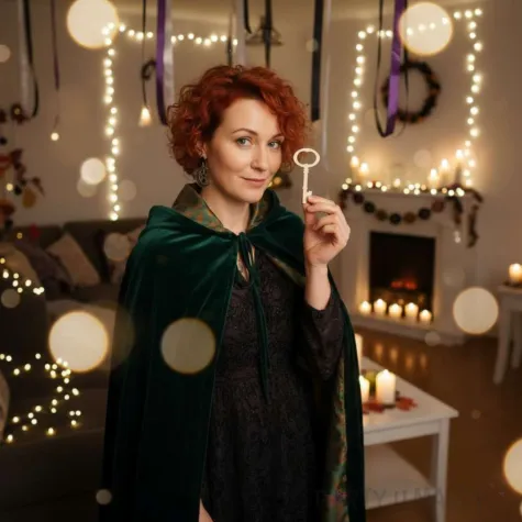 dodatek do zabawy na andrzejki klucz do lania wosku wrozby andrzejkowe drewniany 23 cm