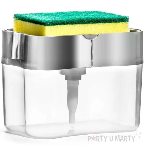 dozownik do plynu prostokatny z gabka ikonka