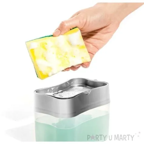 dozownik do plynu prostokatny z gabka ikonka