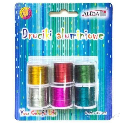 drucik aluminiowy classic mix aliga 6 szt