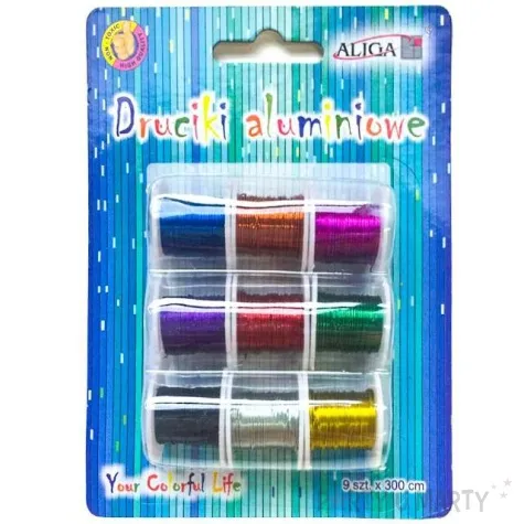 drucik aluminiowy classic mix aliga 9 szt