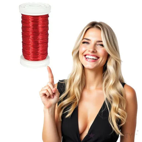 drucik florystyczny classic czerwony czakos 0 35 mm 100 m