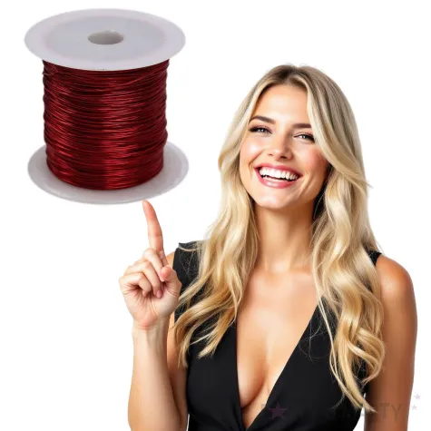 drucik florystyczny classic czerwony titanum 0 45 mm 30 m