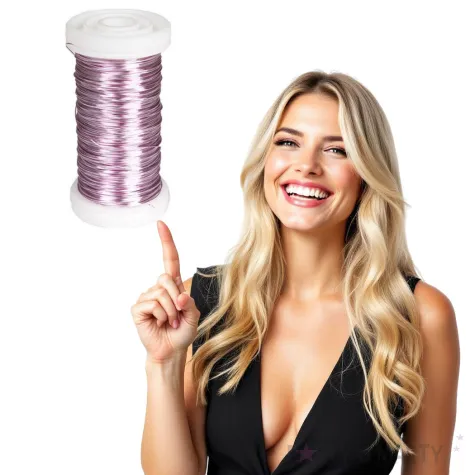 drucik florystyczny classic rozowy jasny czakos 0 35 mm 100 m