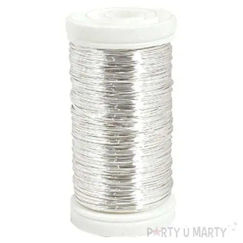 drucik florystyczny classic srebrny czakos 0 35 mm 100 m