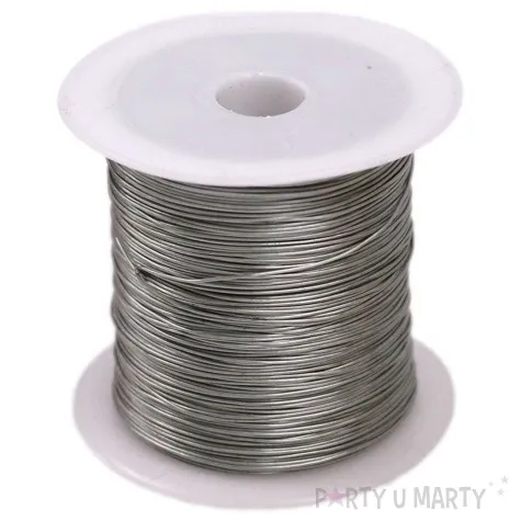 drucik florystyczny classic srebrny titanum 0 45 mm 30 m