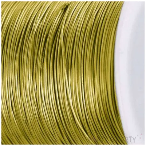 drucik florystyczny classic zloty titanum 0 3 mm 20 m