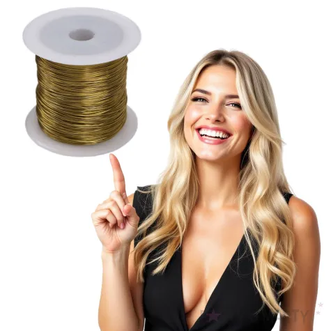 drucik florystyczny classic zloty titanum 0 45 mm 30 m