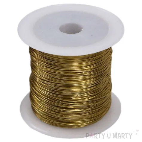 drucik florystyczny classic zloty titanum 0 45 mm 30 m