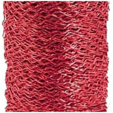 drucik florystyczny karbowany czerwony czakos 0 35 mm 100 m